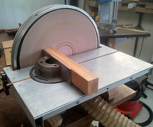 BIG Disk Sander: Build, Use and Tips
