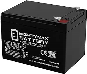 Mighty Max Battery 12V 12AH SLA Battery Replacement for ExpertPower EXP12120