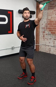 D2 Shoulder Extension - Rotation, Band - [P]rehab