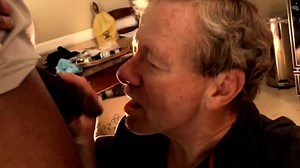 Old white dude eats black man's shit again