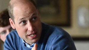 Prince William delivers uncharacteristic spray