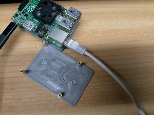 Raspberry Pi wall mounting plate #3DThursday #3DPrinting