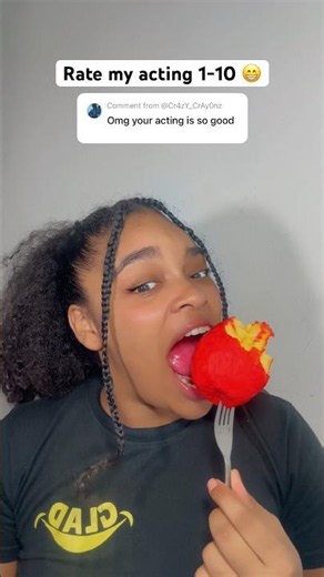 Rate my acting 1-10 #funny #acting #comedy #facialexpressions