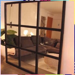 DIY Industrial Mirror By: STEFFIDO | MetDaan DIY