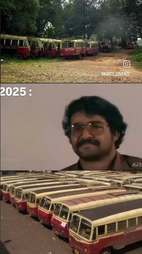 ksrtc old bus 😍 #kerala #ksrtcbus #ksrtc #kbganeshkumar #automobile #tourist #travel