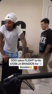DDG Takes Flight to his $10M LA mansion for 💨 session #ddg #ddgpontiacmade #flightreacts #fyp #fypシ゚viral #viral #foryoupage | Kingzofclipz