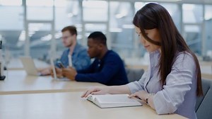 Multicultural Group Students Studying Public Library Stock Footage Video (100% Royalty-free) 1038802601 | Shutterstock
