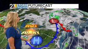 Toasty and steamy conditions will feed daily doses of shower and storm chances this week. Highs will take a dip into the low 80s Tuesday fighting the clouds and rain cooled air to do so. A manly hot and sticky day is expected Wednesday and Thursday with temperatures flirting with 90-degrees (which will be our 7th day to do so this summer)! | Storm Tracker 21