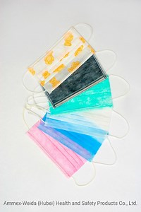 [Hot Item] Wholesale Adult Use Colorful Disposable Protective Face Mask with Earloop Nonwoven Fabric 3ply Nose Mouth Face Mask
