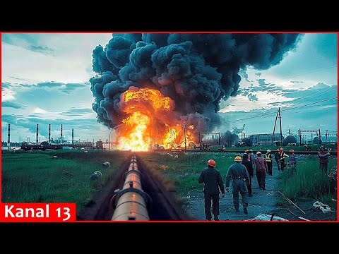 Blow to Moscow's supply chains: Pipeline that delivers Russian oil to Hungary and Slovakia was hit