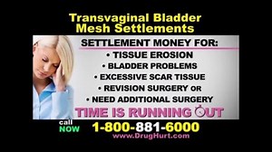 Danziger & De Llano TV Spot, 'Transvaginal and Bladder Mesh Settlements'