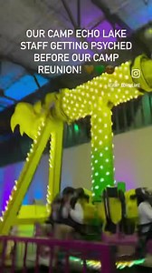 Our Camp Echo Lake Staff are getting psyched up before the camp reunion. You spin me right round…. ‍ #campecholake #warminnerglow #celreunion #celstaff #spinmerightround #happystaff #happycampers | Camp Echo Lake | Facebook