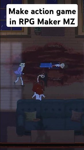 Make an action game in RPG Maker MZ possible #rpgmaker #rpgmakermz #abs