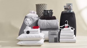 100% Complete - Twin XL Bedding & Dorm Essentials Package - Alloy Color Set