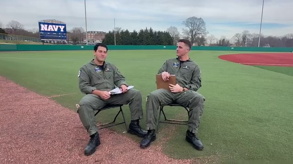 Celebrating Valentines Day playing the Dating Game with Navy Baseball🤣 | Navy Athletics