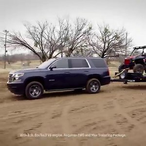 37K views · 264 reactions | You waited all year to get a little dirty, but with 8,600 lbs. of towing capability you don’t have to wait any longer. Explore the 2019 Tahoe. | Chevrolet | Facebook