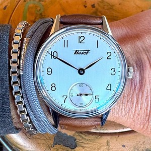 Tissot watch manual wind