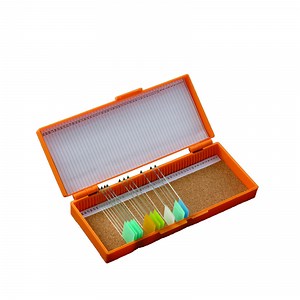 [Hot Item] Lab Plastic 50 Place Microscope Slide Storage Boxes