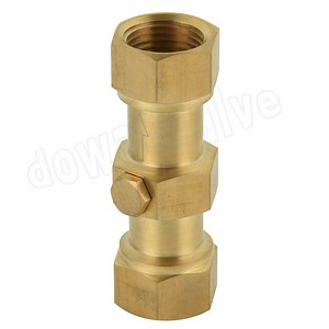 [Hot Item] 15mm Brass Double Check Valve Brass Check Valve China Factory
