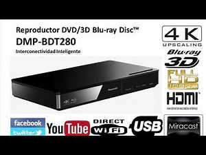 Unboxing blu-ray panasonic bdt280