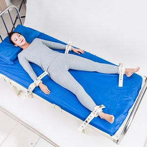 [Hot Item] High Quality Limb Lying Magnetic Restraint Straps Set Hands and Feet for Psychiatric Patient Rehabilitation Health Care Household Medical Devices