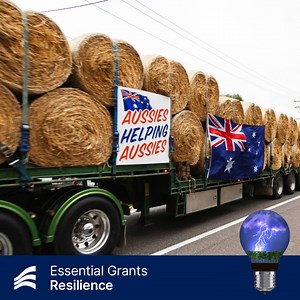 Starting in early February, our Essential Grants program will offer up to $15,000 to organisations that provide resources to support communities affected by disaster events. Are you ready to spark positive change in your community? Register today to learn more about all the available categories: https://bit.ly/3Pil8Rn | Essential Energy