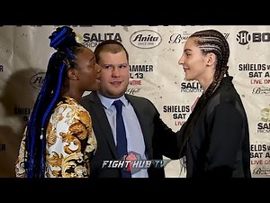 CLAREESA SHIELDS SCREAMS AT CHRISTINA HAMMER DURING FACE OFF "YOU GETTING YO *** WHIPPED!"
