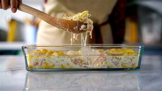 Ham, Cheese & Noodle Casserole