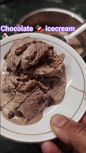 chocolate 🍫 icecream 🍨....at home...‪@GayatriDelicious‬ ...‪@viralhog‬ .. #recipe .