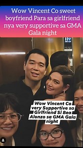 14K views · 58 reactions | Wow Sweet Boyfriend Vincent Co very Supportive Kay Bea Alonzo sa Girlfriend nya GMA Gala Night Cctowner #BeaAlonzo #vincentco #GMAGala2025 #famous #popular #famouskid #trendingphoto #celebrity #celebritynews #ShowbizNews #ShowBiz #actress #actor #Celebritykids | Showbiz Updates Vlogs | Facebook