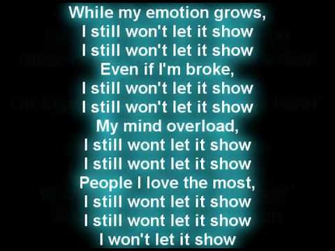Tyga - Let it Show Featuring J Cole [Lyrics On Screen]