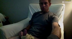 HAndsome daddy stick his hard cock out