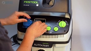 Dust Extractor Switch Compatible with Festool CT26 CT36 CT48 (Pre-2024), 5–24V DC Control Switch for Workshop and Woodworking Tools, Mounts to Tool or Hose End