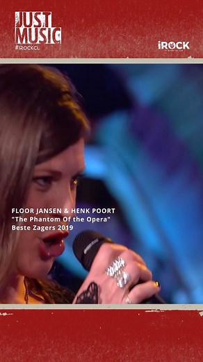 Recordemos esta tremenda dupla, Floor Jansen y Henk Poort interpretando The Phantom of the Ópera en Beste Zangers. #floorjansen #phantomoftheopera #henkpoort | iRock