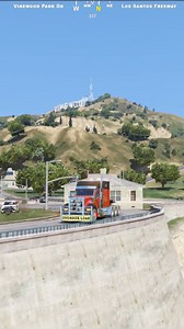 Hauling an oversize load (house) with a police escort in GTA 5 RP! Join my discord to play on my FiveM Server. | Ace2k7