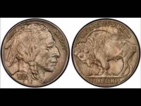 1935 double die reverse buffalo nickel