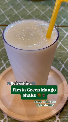 .⁣ ⁣ Refreshing! ❄️⁣ ⁣ Fiesta Green Mango Shake 🥭🥤❄️⁣ ⁣ Must try and pair with your favorite Fiesta meals🤝🏻⁣ ⁣ リフレッシュ！❄️⁣ ⁣ フィエスタグリーンマンゴーシェーク🥭🥤❄️⁣ ⁣ フィエスタお料理のお供に🤝🏻⁣ _______________________________________⁣ ⁣ We are located near JR Kyuhoji Station North Exit 6mins walk⁣ ⁣ JR久宝寺駅北口から徒歩6分⁣ ⁣ Please Follow all our social media pages💕⁣ 公式アカウントのフォローをお願いします💕⁣ ⁣ Instagram: @fiesta_philstore⁣ Tiktok: @fiestaphilippinestore7⁣ FB: Fiesta Philippine Store⁣ ⁣ We would love to hear your experience w
