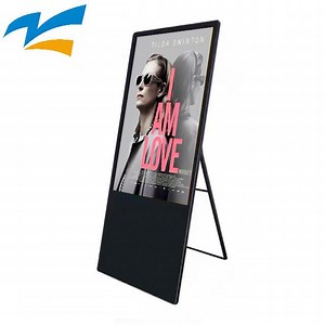 [Hot Item] Kiosk Price Glass Wireless Android Digital Signage Poster Capacitive Multi Touch 43 Inch Outdoor Digital Poster a-Board