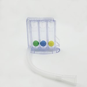 [Hot Item] Medical Lung Inspiration Respiration Exerciser Device Three Balls Deep Breathing Trainer Spirometer