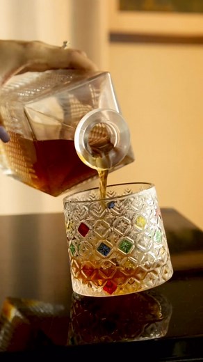 3.5K views · 12 reactions | Experience the mesmerizing beauty of our rainbow-inspired rotating glasses . These unique glasses are painted by hand and rotate 360° degrees, creating an enchanting visual display that will captivate your senses 朗 Available In Stock ✅ #drinkware #drink #glassware #glasses #instagood #instadaily #homebar | The Decor Kart | Facebook