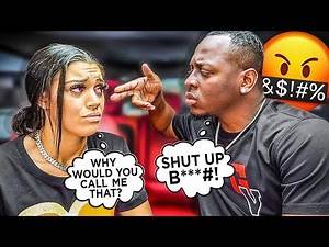 Calling My WIFE The "B" WORD PRANK To See Her Reaction...*NEVER AGAIN*