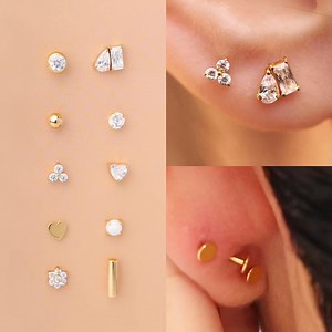 1.8M views · 1K reactions | 瑱 Made with implant-grade titanium, safe for both fresh and healed piercings ️ No more pokes or snags – they sit flat and feel like nothing  Sleep, sweat, shower – non-tarnish and built for 24/7 wear ⭐️ 365 day guarantee | Penny Pairs | Facebook