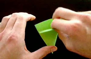 How to make a classic origami frog.