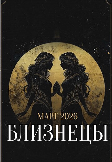 Гороскоп для близнецов на март 2026 года