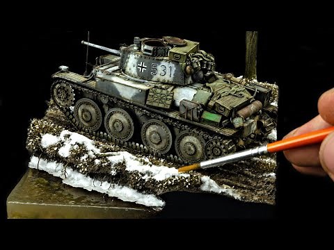 Modelling A Winter Scene With Snow, Ice, And Water