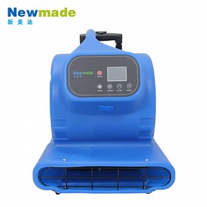 [Hot Item] Digital Panel Speed Carpet Floor Dryer Blower Copper Motor Air Mover Dehumidifier Dryer Humidity Sensing and Ozone Sterilization Function H6808