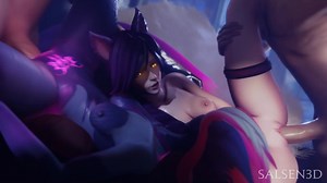 Ahri And Evelynn (Salsen3D)