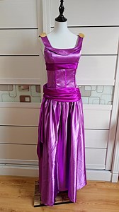 Inspired Purple Megara Dress Meg Cosplay Costume - Etsy Australia