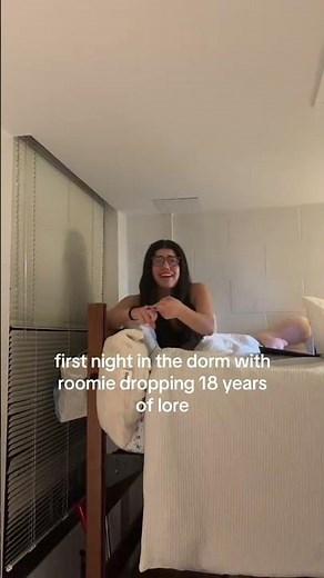 Pov: First night in the dorm