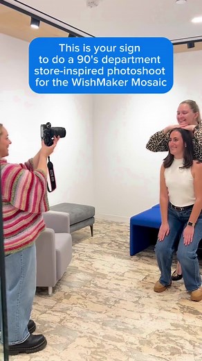 Snap a picture and grant wishes with the WishMaker Mosaic—no photoshoot required! 📸😉 Our mission is all about WishMakers coming together to create something bigger than ourselves: granting life-changing wishes for children with critical illnesses. This April, by uploading a photo to the WishMaker Mosaic, you’ll be doing just that! At the end of World Wish Month, every submitted photo will come together to reveal one inspiring image. 💫 Strike a pose, upload your photo, and join the magic today